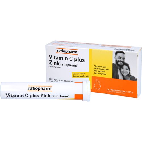 VITAMIN C PLUS Zink-ratiopharm Brausetabletten