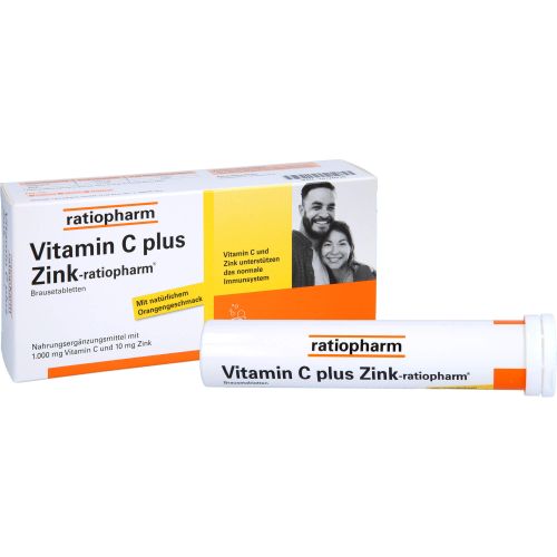 VITAMIN C PLUS Zink-ratiopharm Brausetabletten