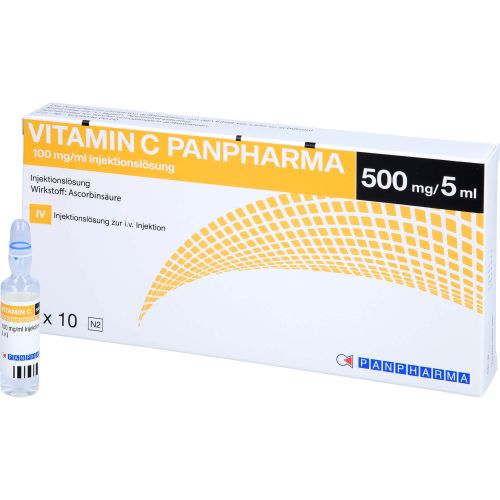 VITAMIN C PANPHARMA 100 mg/ml Injektionslösung