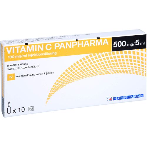 VITAMIN C PANPHARMA 100 mg/ml Injektionslösung