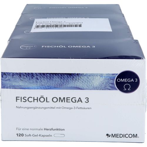 FISCHÖL OMEGA 3 Weichkapseln