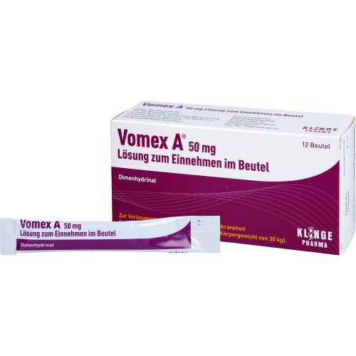 VOMEX A 50 mg Lsg.z.Einnehmen im Beutel