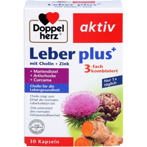 DOPPELHERZ Leber plus Kapseln