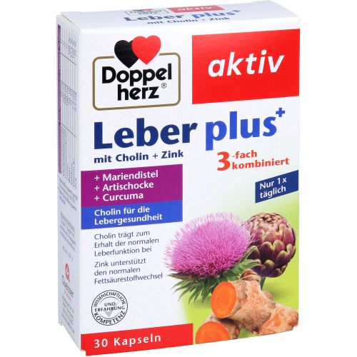 DOPPELHERZ Leber plus Kapseln