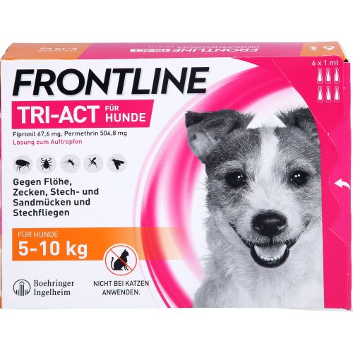 FRONTLINE Tri-Act Lsg.z.Auftropfen f.Hunde 5-10 kg