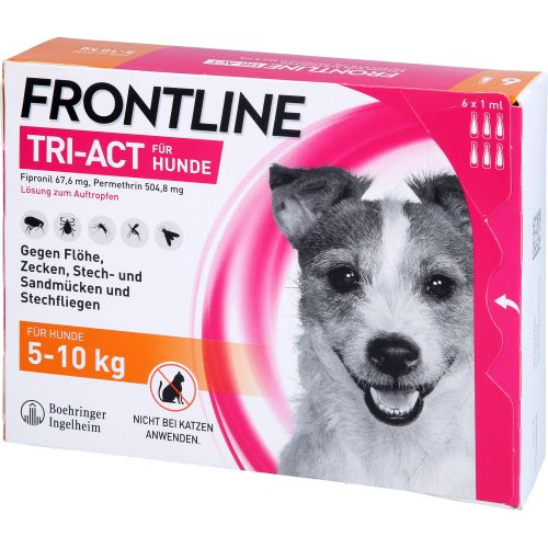 FRONTLINE Tri-Act Lsg.z.Auftropfen f.Hunde 5-10 kg