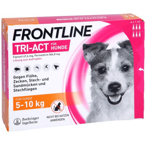 FRONTLINE Tri-Act Lsg.z.Auftropfen f.Hunde 5-10 kg