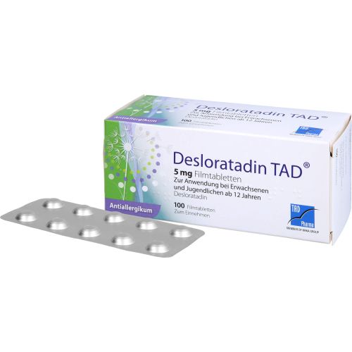 DESLORATADIN TAD 5 mg Filmtabletten