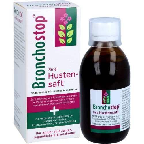 BRONCHOSTOP Sine Hustensaft