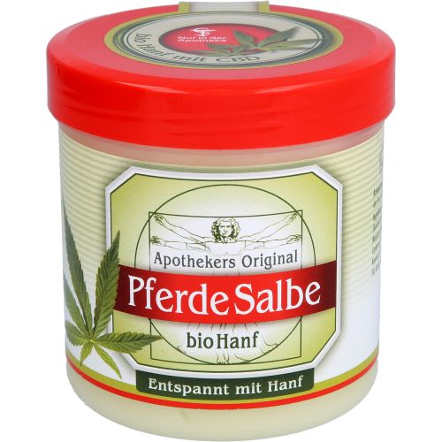 PFERDESALBE Apothekers Original Bio Hanf Dose