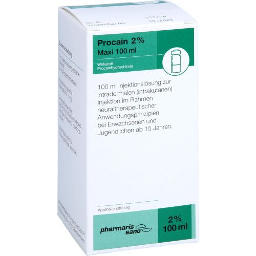 PROCAIN pharmarissano 2% Maxi Inj.-Lsg.Fla.100 ml