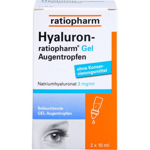 HYALURON-RATIOPHARM Gel Augentropfen