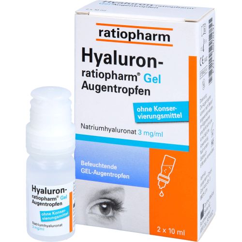 HYALURON-RATIOPHARM Gel Augentropfen