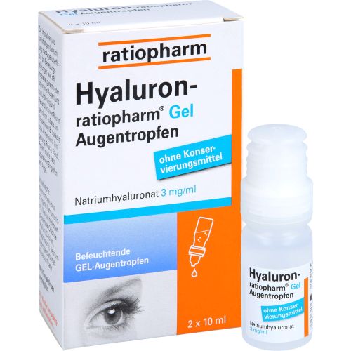 HYALURON-RATIOPHARM Gel Augentropfen