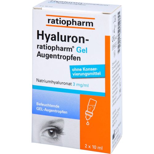 HYALURON-RATIOPHARM Gel Augentropfen