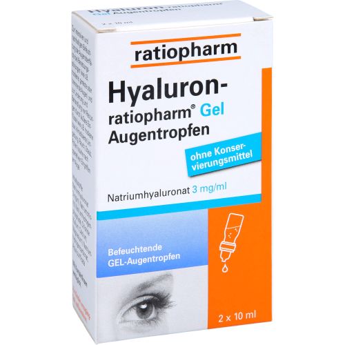 HYALURON-RATIOPHARM Gel Augentropfen