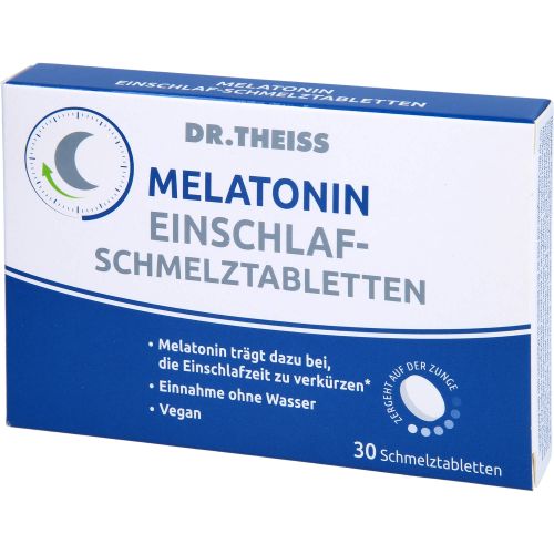 DR.THEISS Melatonin Einschlaf-Schmelztabletten