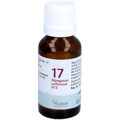 BIOCHEMIE Pflüger 17 Manganum sulfuricum D 12 Gl.