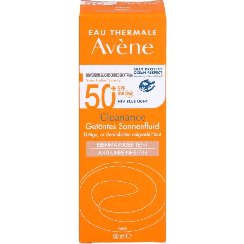 AVENE Cleanance Sonnenfluid SPF 50+ getönt