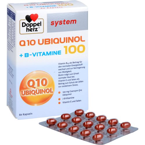 DOPPELHERZ Q10 Ubiquinol 100 system Kapseln