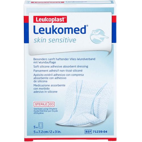 LEUKOMED skin sensitive steril 5x7,2 cm