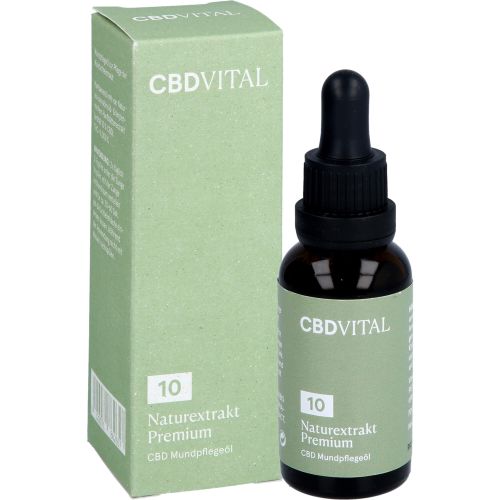 CBD 10% Mundpflegeöl Naturextrakt Premium Tropfen