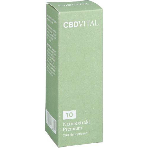 CBD 10% Mundpflegeöl Naturextrakt Premium Tropfen