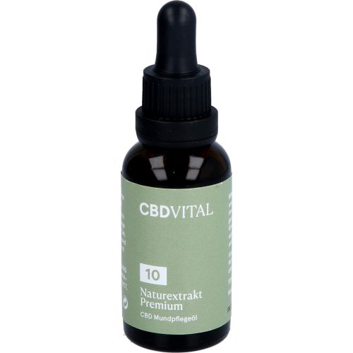 CBD 10% Mundpflegeöl Naturextrakt Premium Tropfen