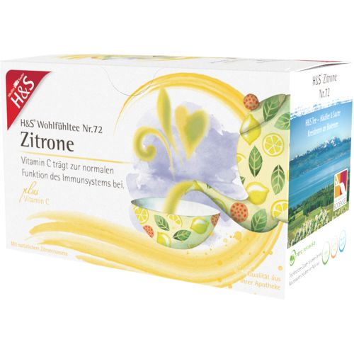 H&S Zitrone mit Vitamin C Filterbeutel