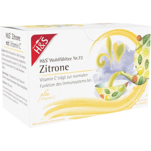 H&S Zitrone mit Vitamin C Filterbeutel