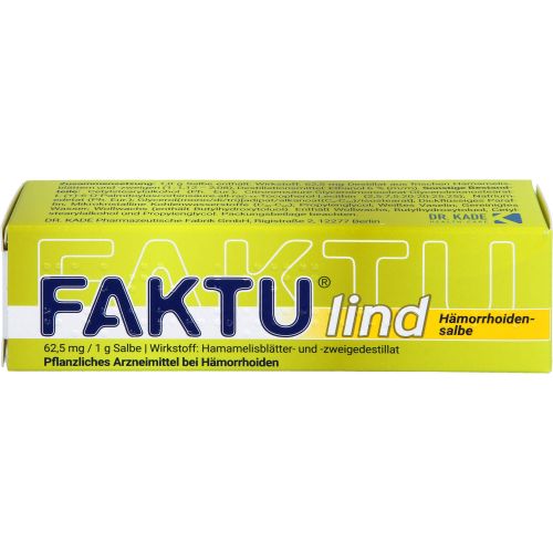 FAKTU lind Hämorrhoidensalbe