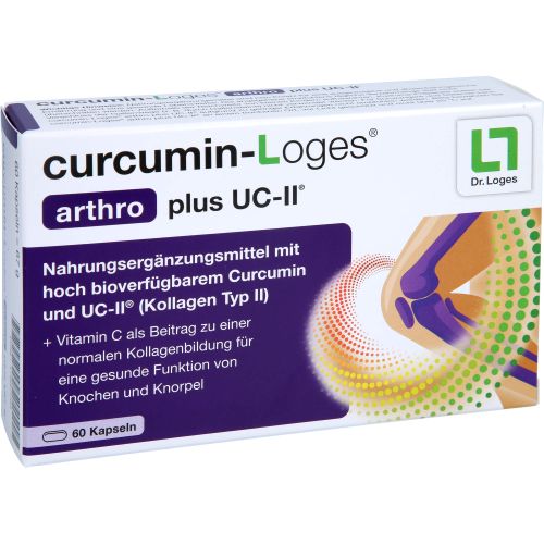 CURCUMIN-LOGES arthro plus UC-II Kapseln