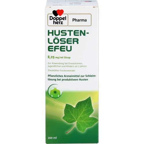 HUSTENLÖSER EFEU DoppelherzPharma 8,25 mg/ml Sirup