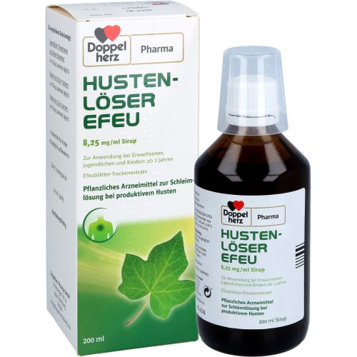 HUSTENLÖSER EFEU DoppelherzPharma 8,25 mg/ml Sirup