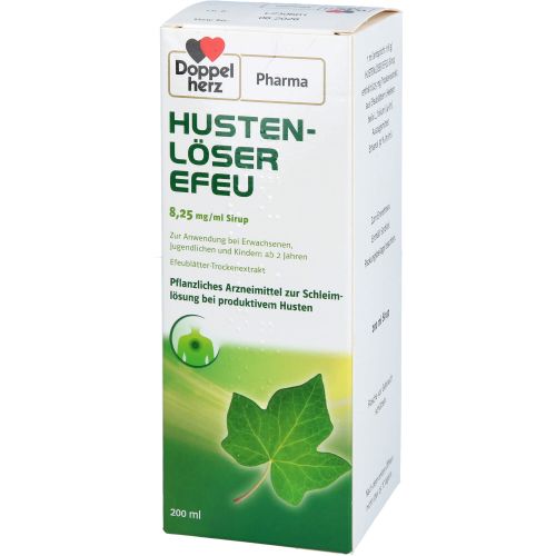 HUSTENLÖSER EFEU DoppelherzPharma 8,25 mg/ml Sirup