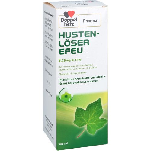 HUSTENLÖSER EFEU DoppelherzPharma 8,25 mg/ml Sirup