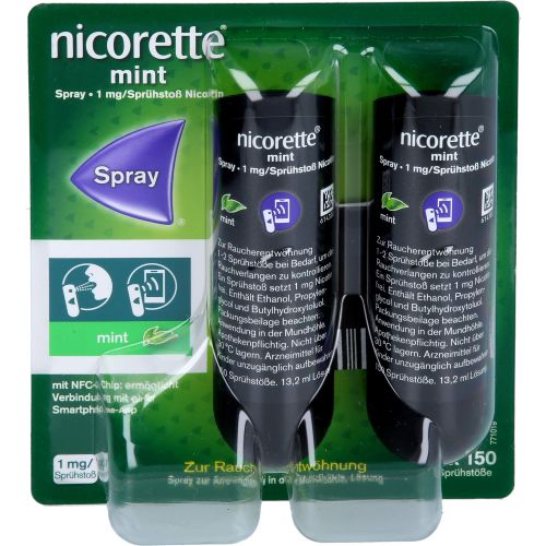 NICORETTE Mint Spray 1 mg/Sprühstoß NFC