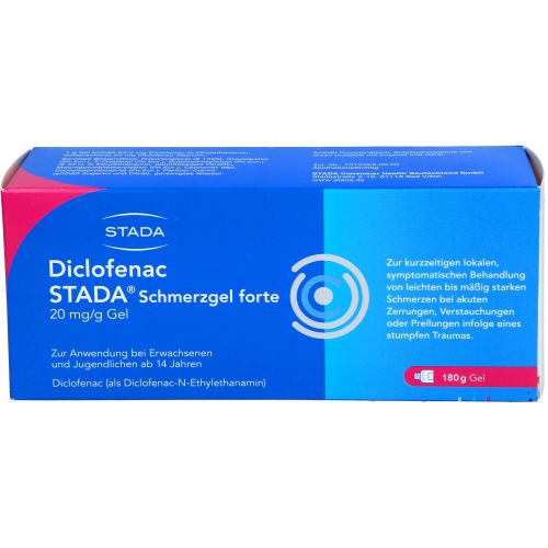 DICLOFENAC STADA Schmerzgel forte 20 mg/g