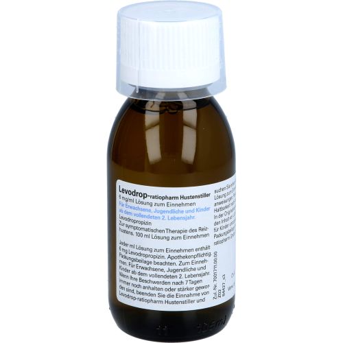 LEVODROP-ratiopharm Hustenstiller 6 mg/ml LSE