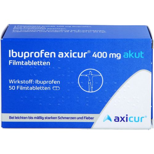 IBUPROFEN axicur 400 mg akut Filmtabletten