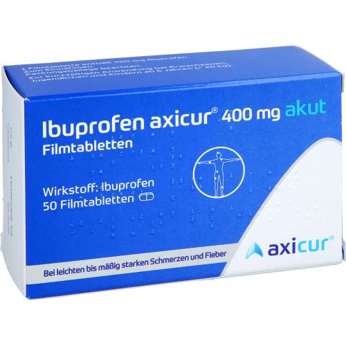 IBUPROFEN axicur 400 mg akut Filmtabletten