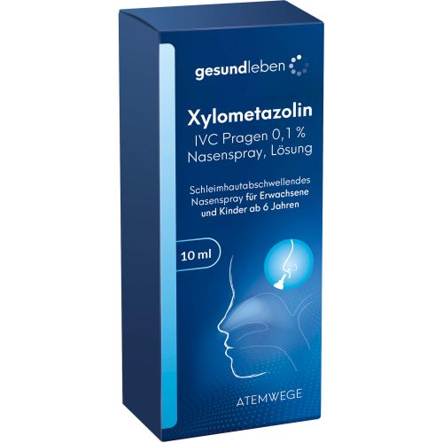 XYLOMETAZOLIN IVC Pragen 0,1% Nasenspray Lösung* 10 ml