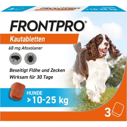 FRONTPRO 68 mg Kautabletten f.Hunde >10-25 kg