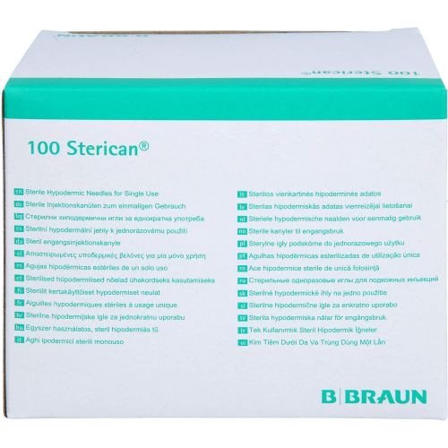 STERICAN Einmalkanüle 27 G 12 mm 100 St