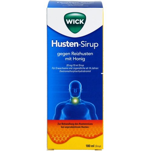 WICK Husten-Sirup gegen Reizhusten mit Honig