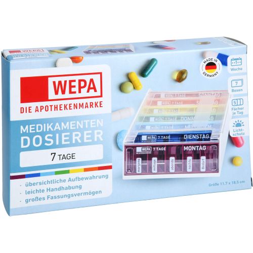 WEPA 7 Tage Wochenmagazin UV-Schutz+ Regenbogen