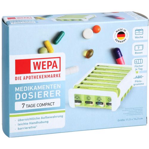 WEPA 7 Tage Compact Wochenmagazin weiß/grün