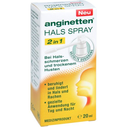 ANGINETTEN Halsspray 2in1 Erw.