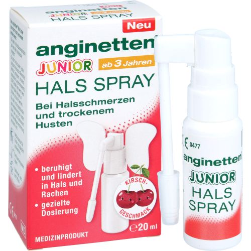 ANGINETTEN Halsspray Junior ab 3 Jahren