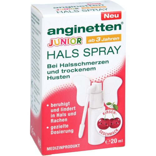 ANGINETTEN Halsspray Junior ab 3 Jahren